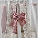 Set lenjerie Patut Copii Bebe 8 piese Classic Roz (10)